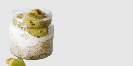 Rhubarb oatmeal
