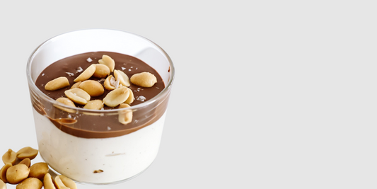 Protein snickers "ice cream"