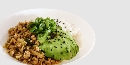 Asian chicken bowl