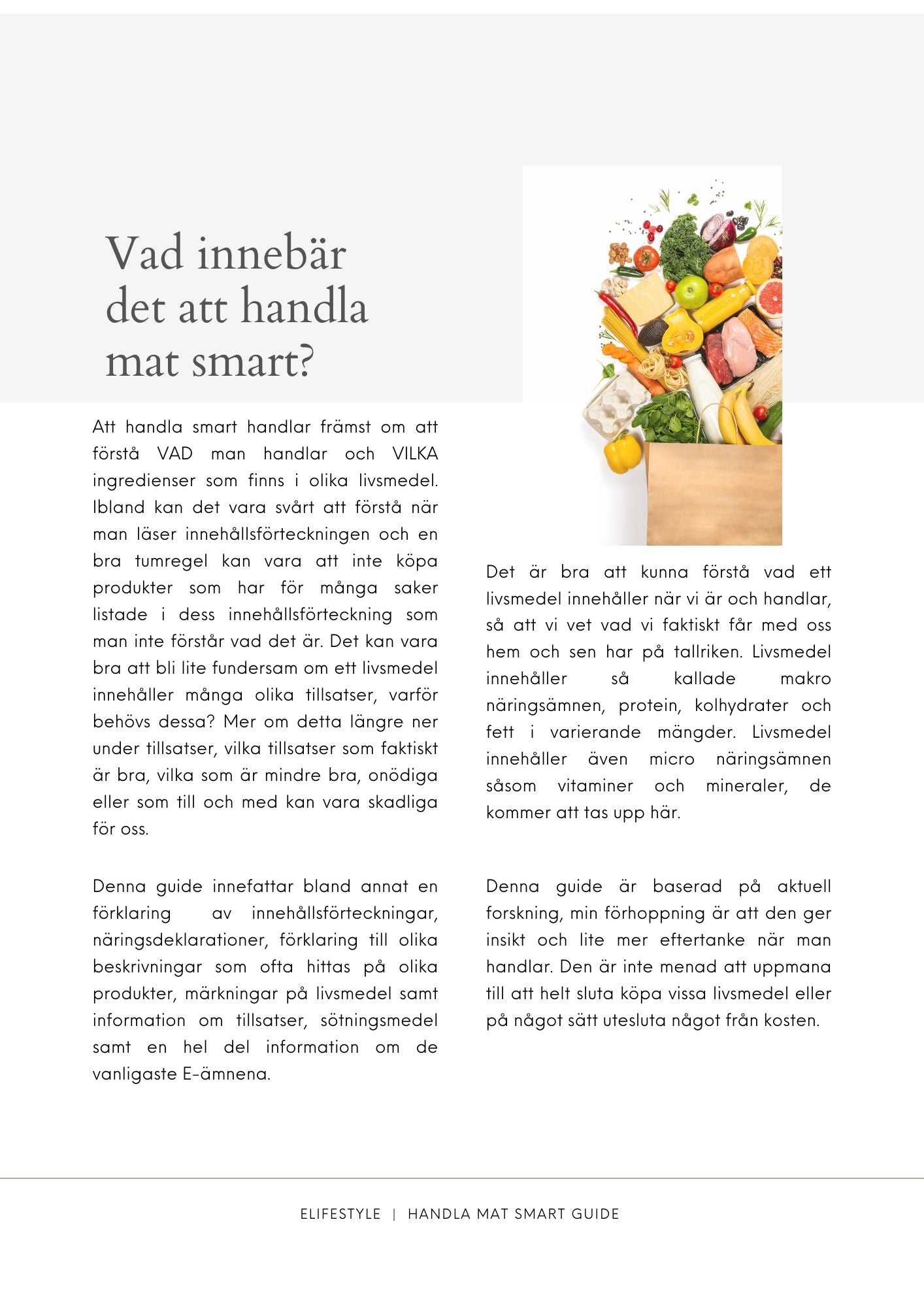 SWE Handla Mat Smart Guide