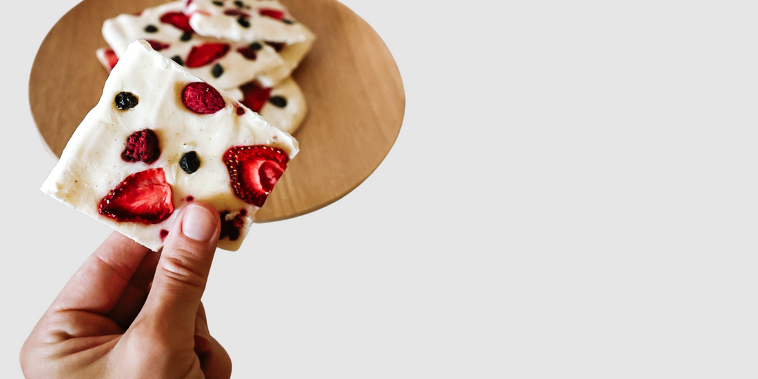 Protein yoghurt bark